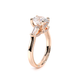 Verragio Three-Stone Oval Engagement Ring