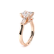 Verragio Three-Stone Princess Engagement Ring