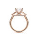 Verragio Three-Stone Princess Engagement Ring