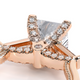 Verragio Three-Stone Princess Engagement Ring