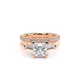 Verragio Three-Stone Princess Engagement Ring