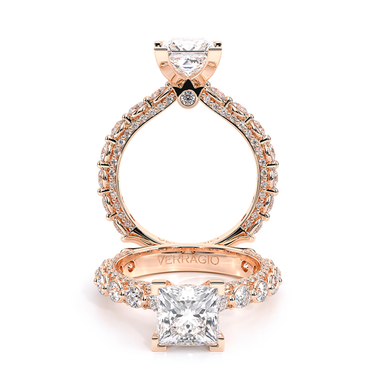 Verragio Pave Princess Engagement Ring