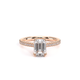 Verragio Pave Emerald Engagement Ring