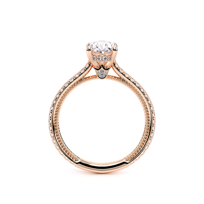 Verragio Pave Oval Engagement Ring