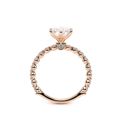 Verragio Pave Oval Engagement Ring