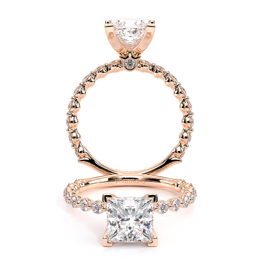 Verragio Pave Princess Engagement Ring