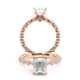 Verragio Pave Emerald Engagement Ring