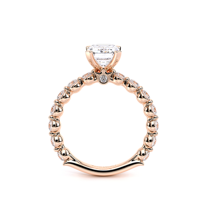Verragio Pave Emerald Engagement Ring