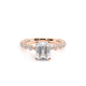 Verragio Pave Emerald Engagement Ring