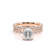 Verragio Pave Emerald Engagement Ring