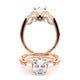 Verragio Three-Stone Oval Engagement Ring