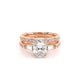Verragio Three-Stone Oval Engagement Ring