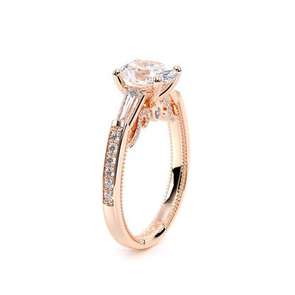 Verragio Three-Stone Oval Engagement Ring