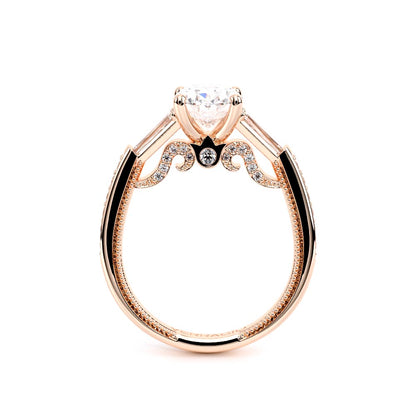 Verragio Three-Stone Oval Engagement Ring