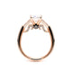 Verragio Three-Stone Oval Engagement Ring