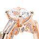 Verragio Three-Stone Oval Engagement Ring