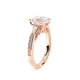 Verragio Three-Stone Emerald Engagement Ring