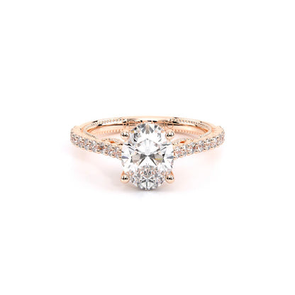 Verragio Pave Oval Engagement Ring