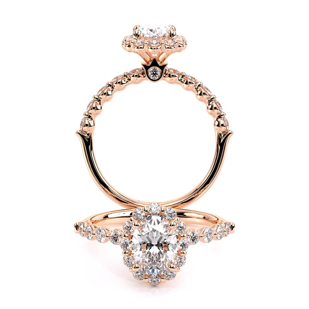 Verragio Halo Oval Engagement Ring