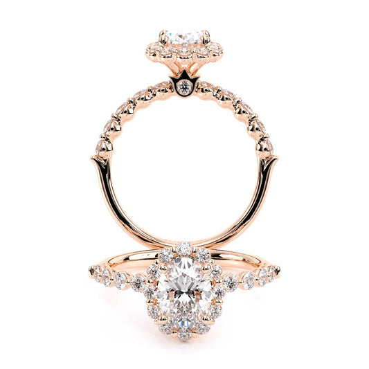 Verragio Halo Oval Engagement Ring