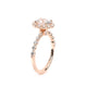 Verragio Halo Oval Engagement Ring
