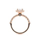 Verragio Halo Oval Engagement Ring