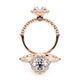 Verragio Halo Round Engagement Ring