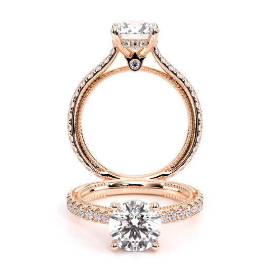 Verragio Pave Round Engagement Ring
