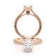 Verragio Pave Oval Engagement Ring