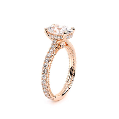 Verragio Pave Oval Engagement Ring