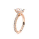 Verragio Pave Oval Engagement Ring