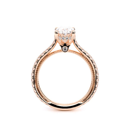 Verragio Pave Oval Engagement Ring