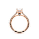 Verragio Pave Oval Engagement Ring