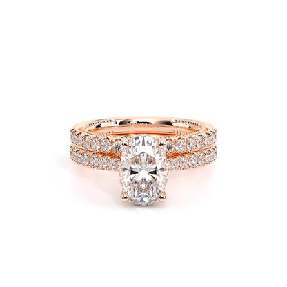 Verragio Pave Oval Engagement Ring