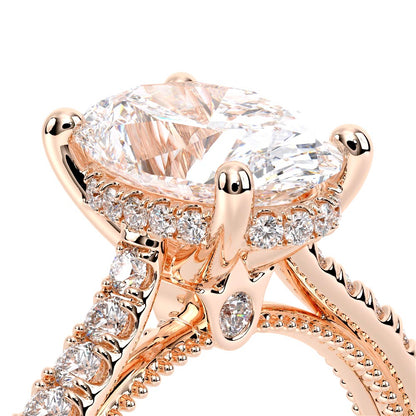 Verragio Pave Oval Engagement Ring
