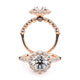 Verragio Halo Round Engagement Ring