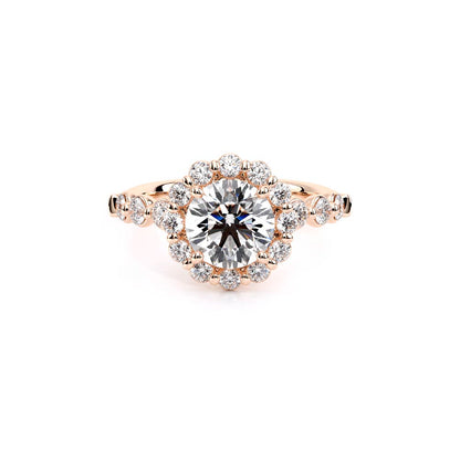 Verragio Halo Round Engagement Ring