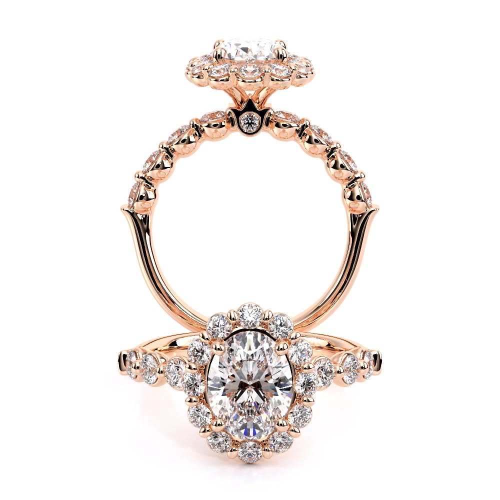 Verragio Halo Oval Engagement Ring