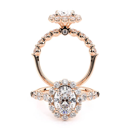 Verragio Halo Oval Engagement Ring