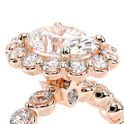 Verragio Halo Oval Engagement Ring