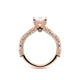 Verragio Pave Oval Engagement Ring