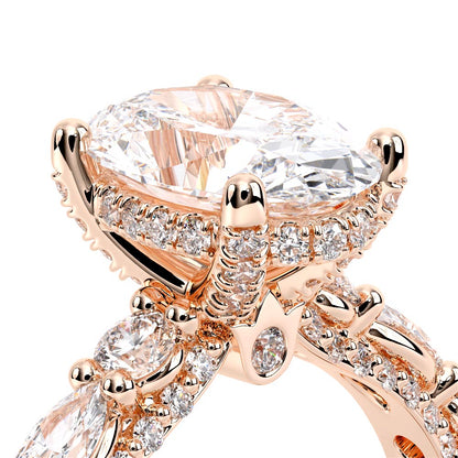 Verragio Pave Oval Engagement Ring