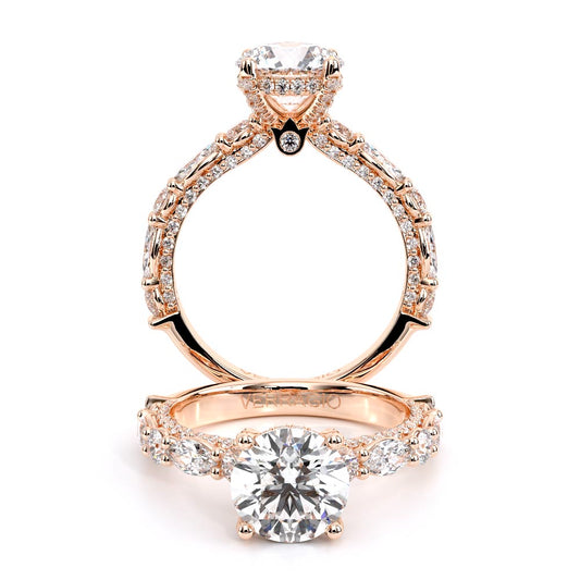 Verragio Pave Round Engagement Ring