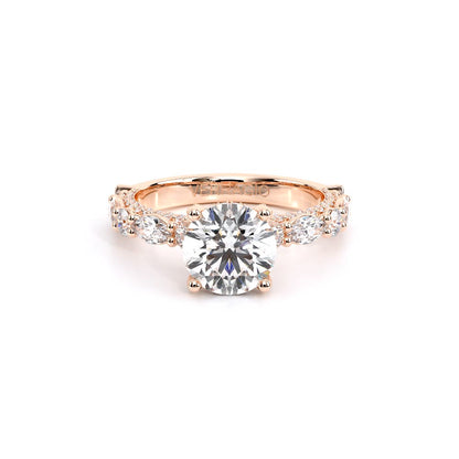 Verragio Pave Round Engagement Ring