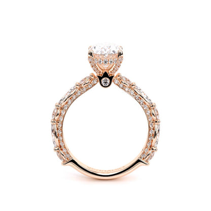 Verragio Pave Oval Engagement Ring