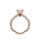 Verragio Pave Oval Engagement Ring
