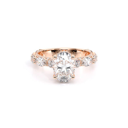 Verragio Pave Oval Engagement Ring