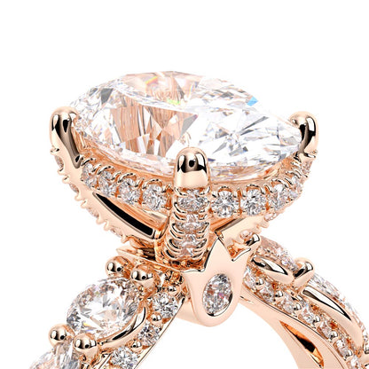 Verragio Pave Oval Engagement Ring