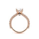 Verragio Pave Emerald Engagement Ring