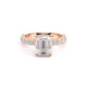 Verragio Pave Emerald Engagement Ring